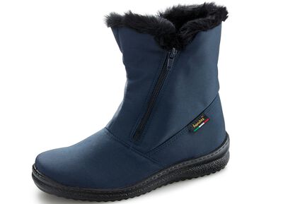 ELENA EDEN, atmungsaktive Damen-Stiefeletten, Winterschuhe, Weite G, mit Reissverschluss 