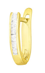 Klassische Creolen mit Brillanten 