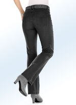 Jeans in angesagter Boot Cut-Form SCHWARZ