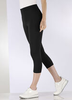 Capri-Leggings SCHWARZ