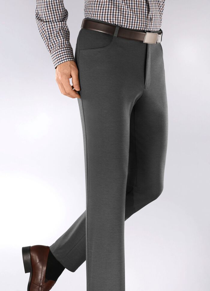 Fabelhafte Hose von "Klaus Modelle&raquo; in 4 Farben ANTHRAZIT MELIERT