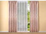 Jacquard-Store mit gebogten Abschlüssen 