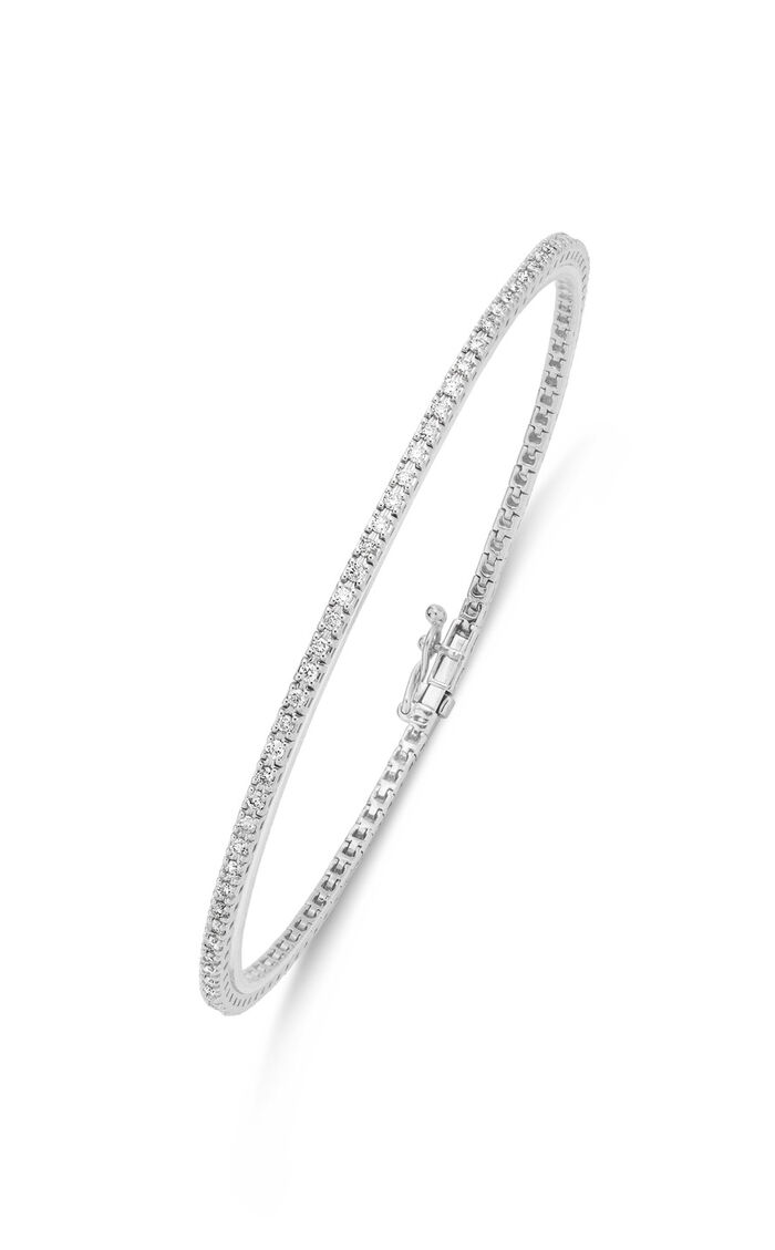 Armband aus Weißgold mit Brillanten 