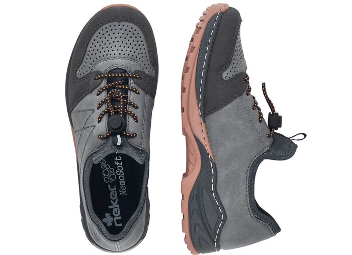 Rieker Sneaker mit herausnehmbarer MemoSoft-Textileinlage 