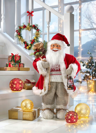 Handgefertigter Weihnachtsmann 