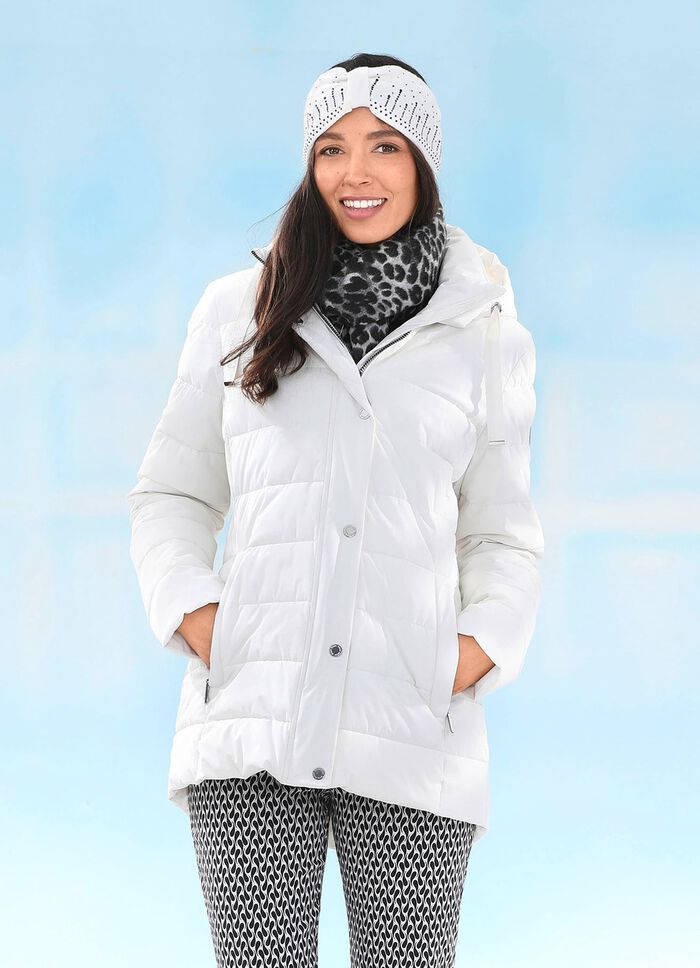 Funktionsjacke mit abnehmbarer Kapuze 