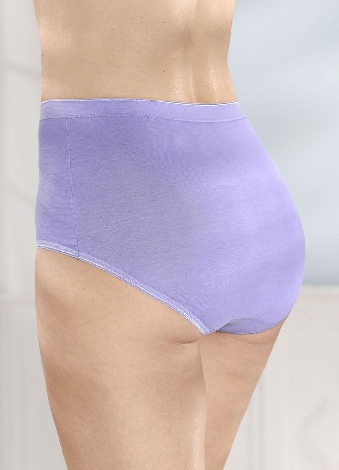 Fünferpack Slips mit elastischen Abschlüssen 