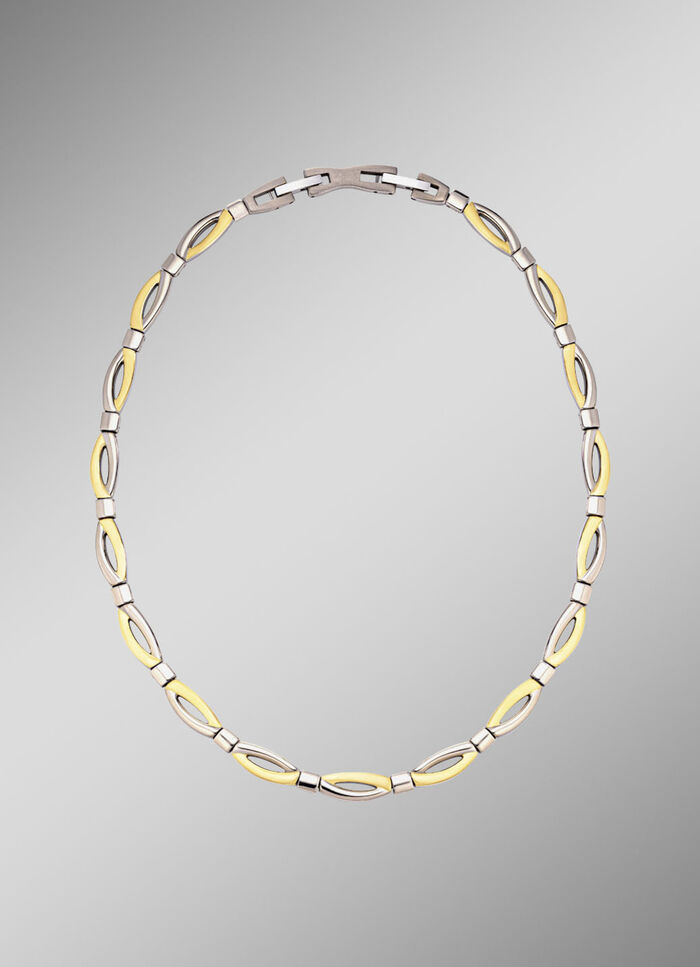 Halskette in Bicolor aus Titan 