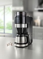 Thermo-Kaffeemaschine SCHWARZ