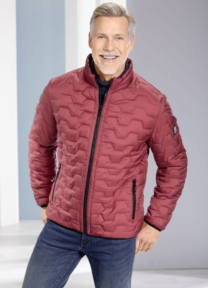 Steppblouson von &laquo;Gate One&raquo; ZIEGELROT