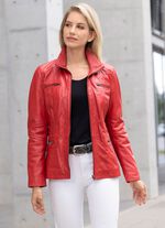 Lederkurzjacke von &laquo;Caminari&raquo; 