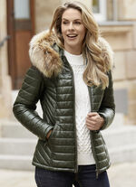 Lederkurzjacke von «Cabrini» 