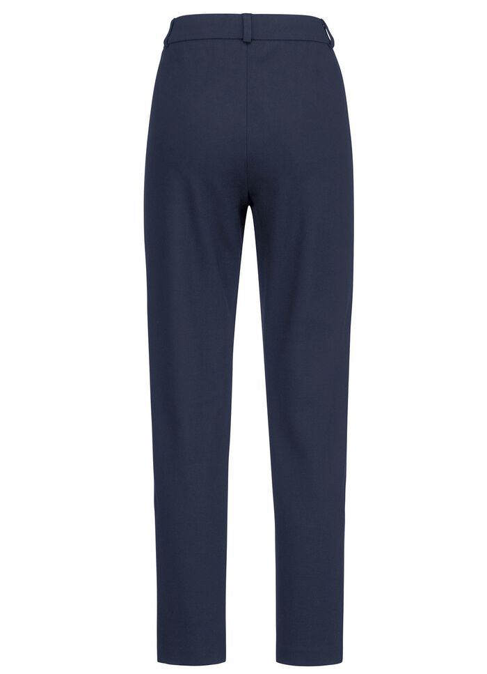 Jerseyhose mit abgesteppten Biesen 