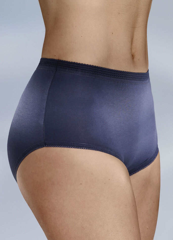 F&uuml;nferpack Slips mit elastischen Abschl&uuml;ssen MARINE