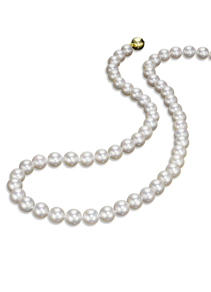 Luxuri&ouml;se Halskette mit Akoya-Perlen 
