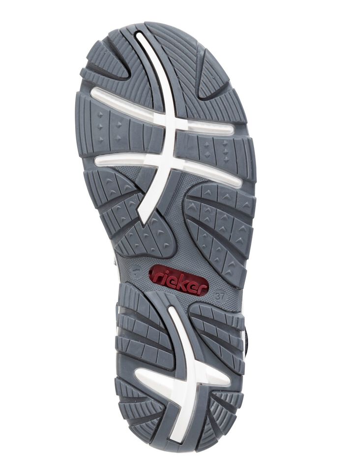 Rieker, sportliche Damen-Sandalen, mit zwei Klettspangen 