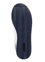 Remonte Sneaker aus beschichtetem Leder mit Textilbesatz 