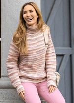 Pullover mit edlem Perlfang 