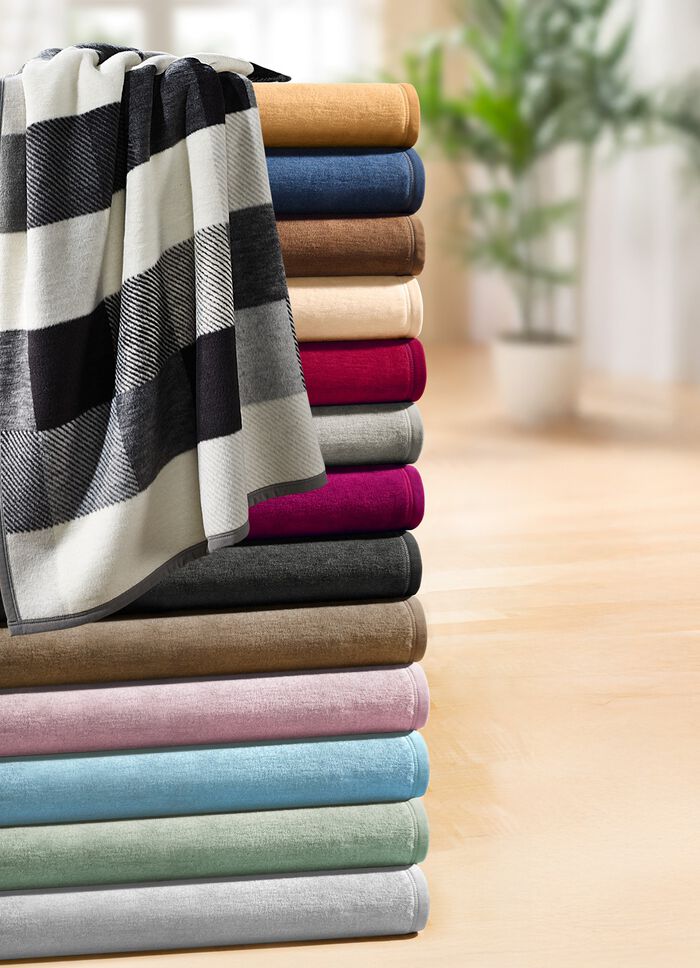 Kuschelig-weiche Schlafdecke Cotton Home 