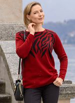 Pullover mit edler Strasszier 