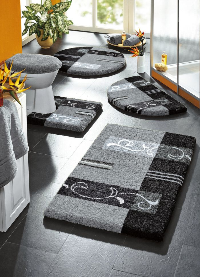 «GRUND» Badgarnitur in verschiedenen Farben ANTHRAZIT