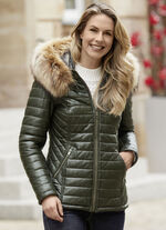 Lederkurzjacke von «Cabrini» 