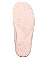 Laurina, klassische Damen-Hausschuhe, mit herausnehmbarem Fussbett BEIGE