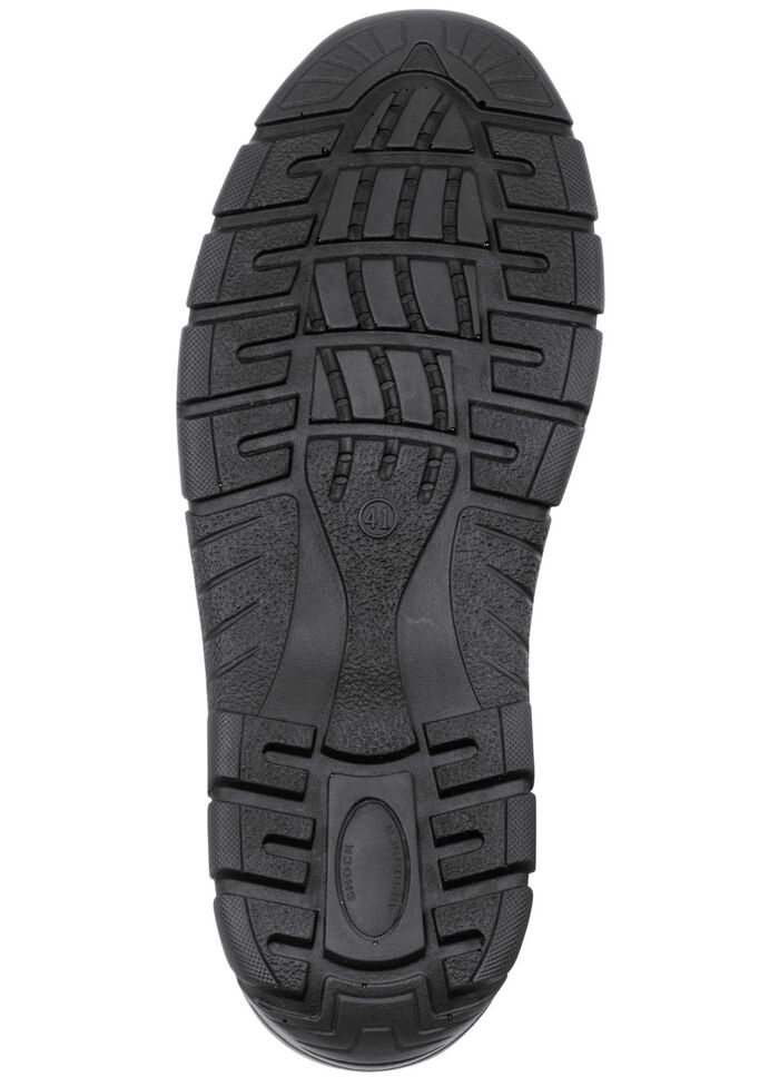 Schn&uuml;rschuh mit Kontrast-Eins&auml;tzen 