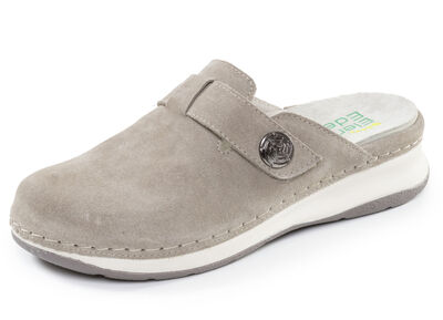 ELENA EDEN, klassische Damen-Clogs, Weite H, mit herausnehmbarem Fussbett 