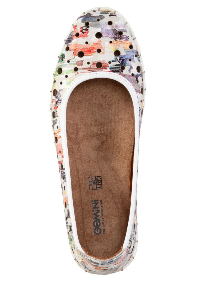 Gemini Ballerina mit luftigen Durchbr&uuml;chen WEISS