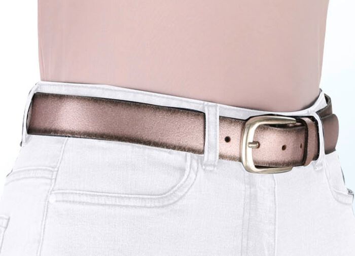 Modischer Lederg&uuml;rtel ALTROSA