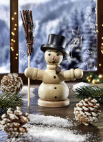 Räuchermännchen in Handarbeit aus dem Erzgebirge NATUR