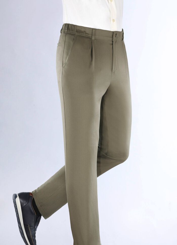 Hose von &laquo;Klaus Modelle&raquo; mit Gummibund in 3 Farben 