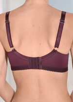 Laurina Zweierpack BH mit farbharmonischer Elastikspitze 