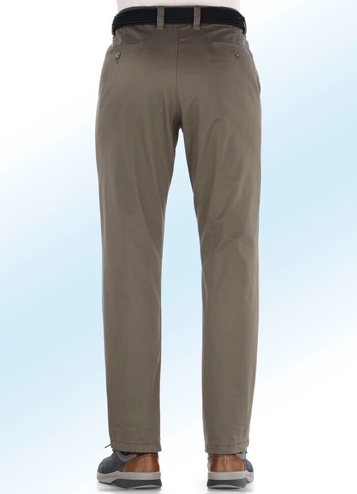 Thermohose in 4 Farben mit Seitentaschen SAND