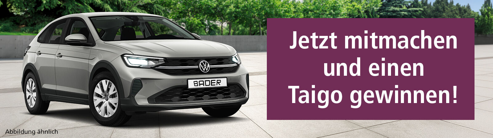 Autogewinnspiel Taigo - Formular ausf&uuml;llen und einen Taigo gewinnen