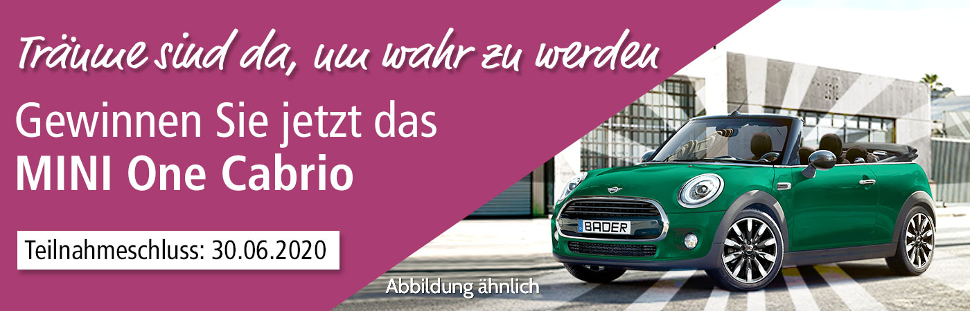 Gewinnspiel bei BADER Gewinnspiel bei BADER