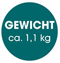 Logo_Gewichtca1,1kg