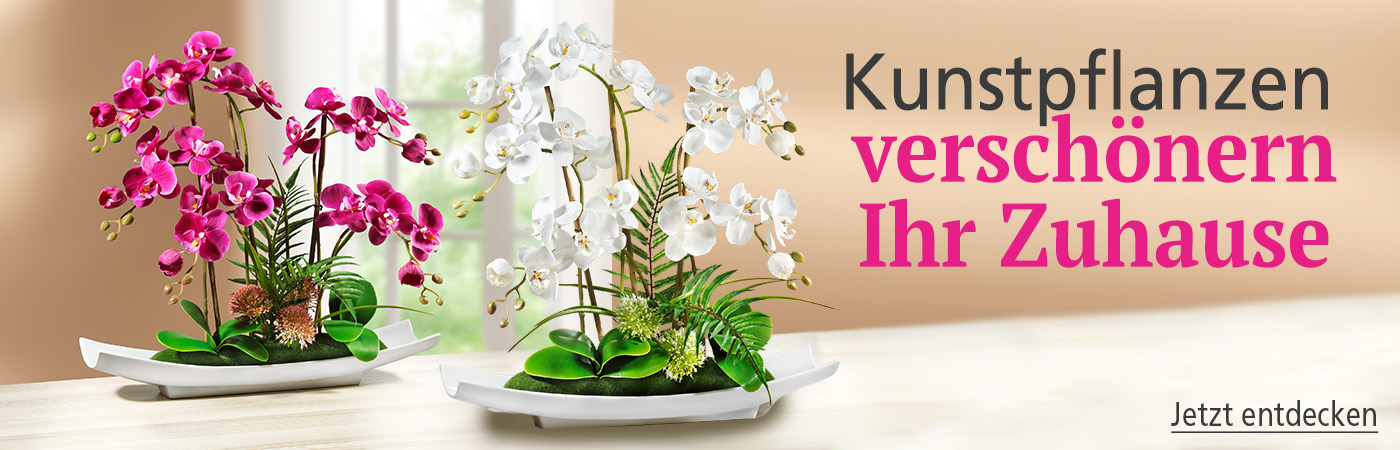 Bringen Sie Abwechslung in Ihr Zuhause mit neuen Kunstpflanzen von BADER!