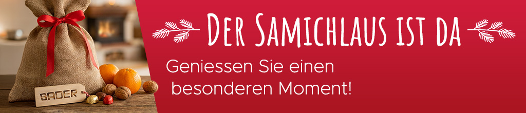 Der Nikolaus ist da. Genissen Sie einen besonderen Moment